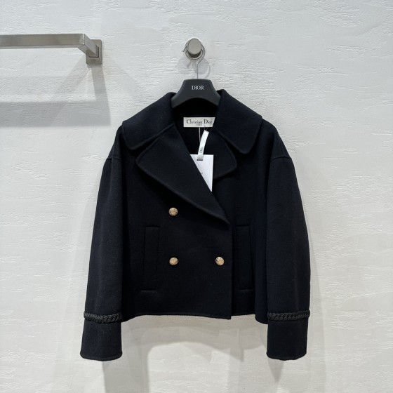 DIOR cashmere short jacket G96 (consult customer service to confirm size before placing an order)